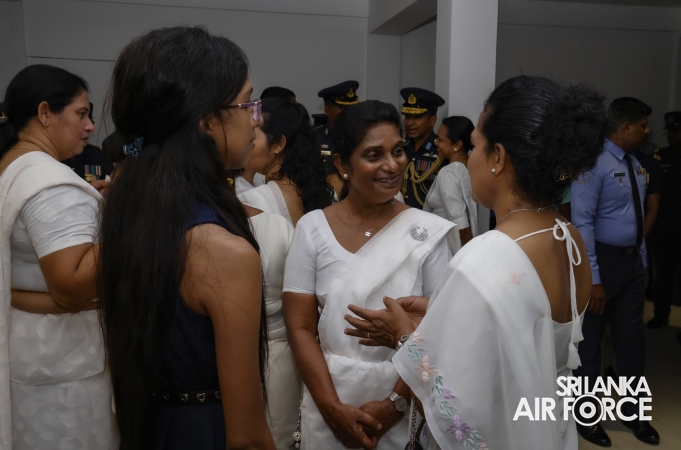 SLAF FALLEN WAR HEROES HONOURED AT THE WAR HEROES MONUMENT SLAF TRADE TRAINING SCHOOL, EKALA